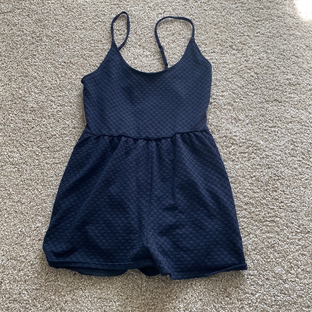 Blue romper